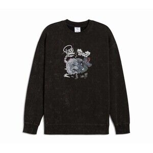 PUMA X TMNT TEENAGE MUTANT NINJA TURTLES RELAXED GRAPHIC CREW SWEATSHIRT Size S